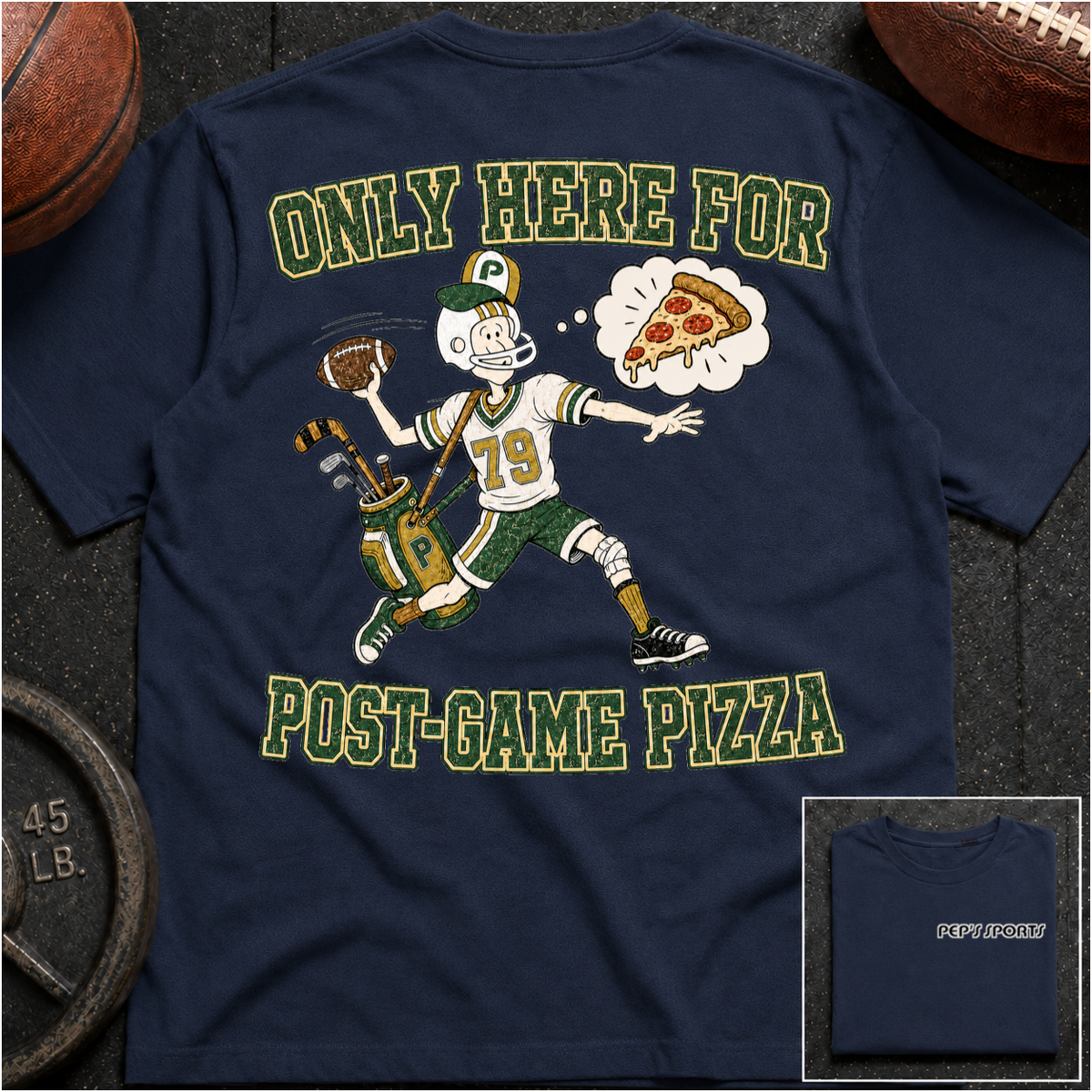 Pep - Only Here For Pizza