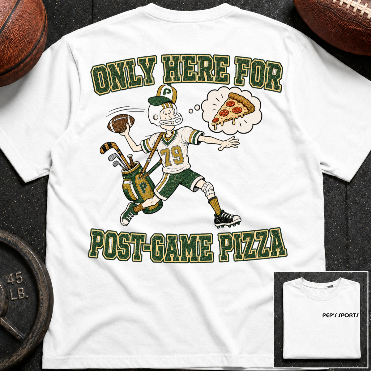 Pep - Only Here For Pizza