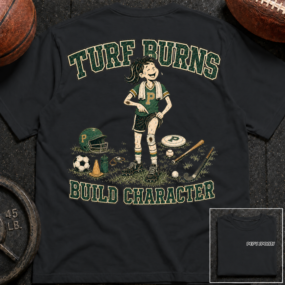 Pepper - Turf Burns Build Character