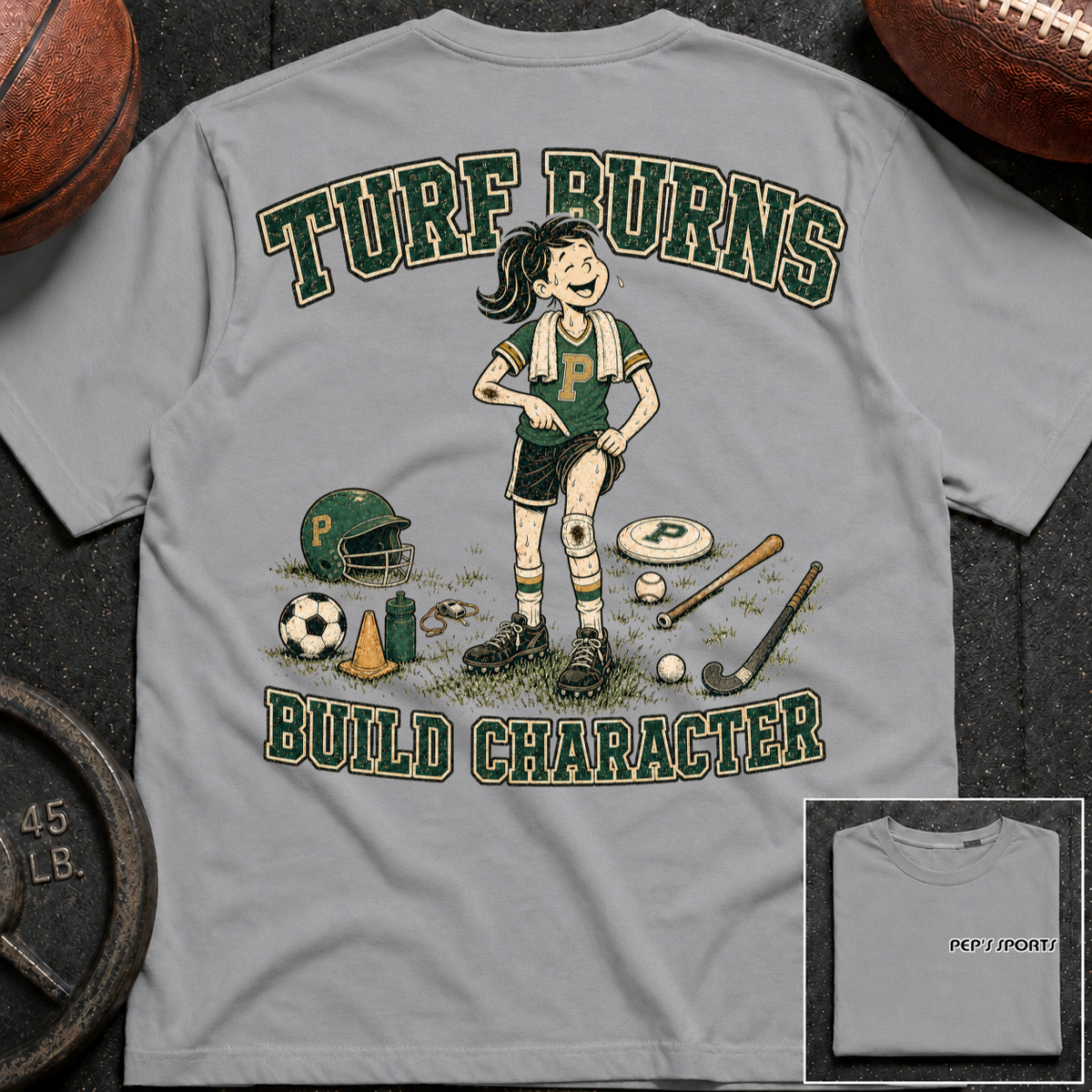 Pepper - Turf Burns Build Character