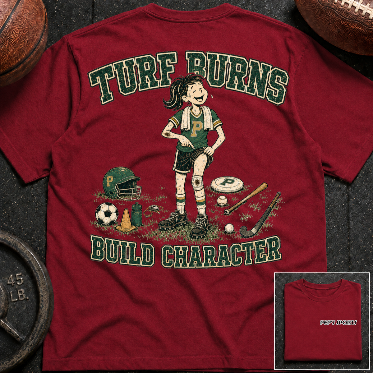 Pepper - Turf Burns Build Character