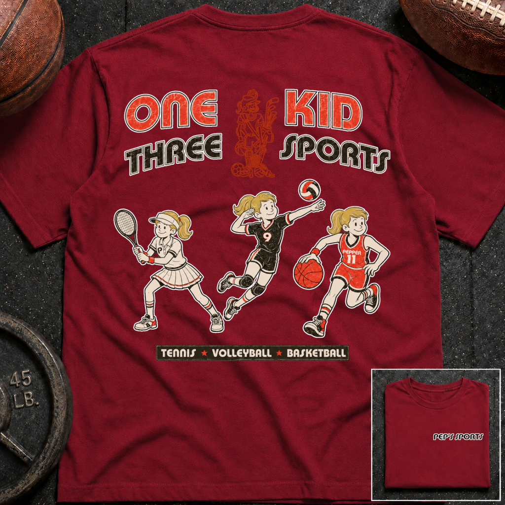 Pepper - 1 Kid 3 Sports TN/VB/BK