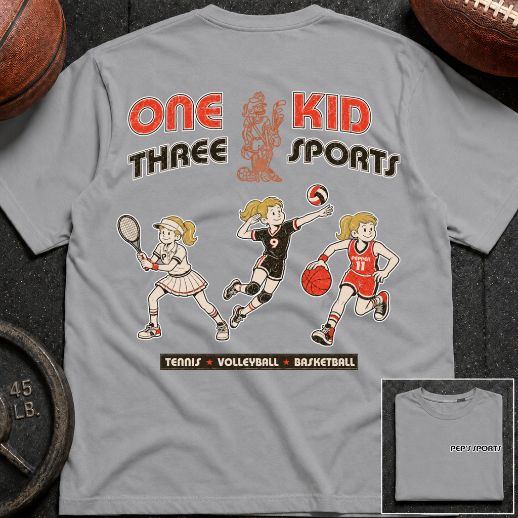 Pepper - 1 Kid 3 Sports TN/VB/BK