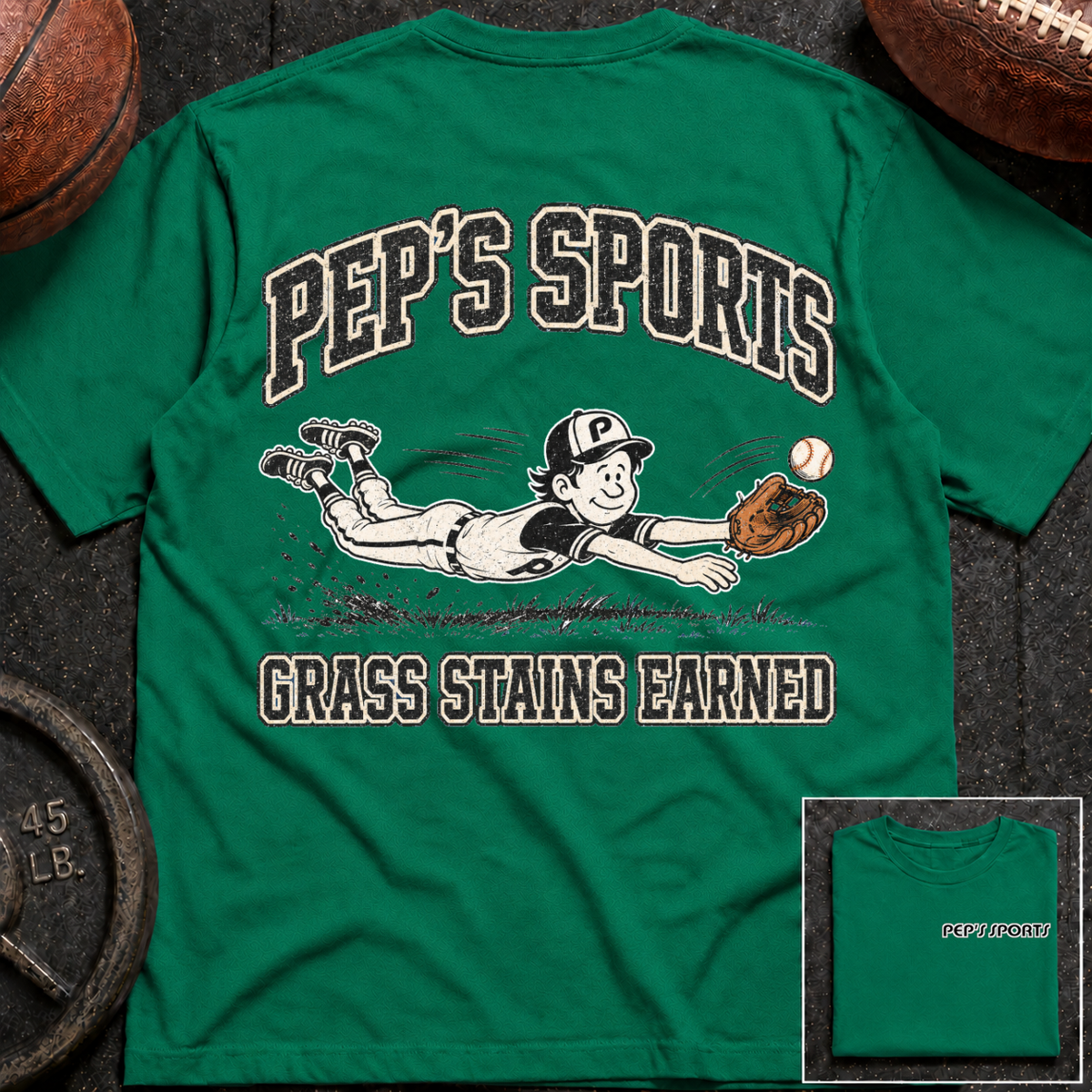 Pep - Grass Stains Earned