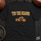 'Tis The Season Leaf Football Pumpkin