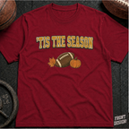 'Tis The Season Leaf Football Pumpkin