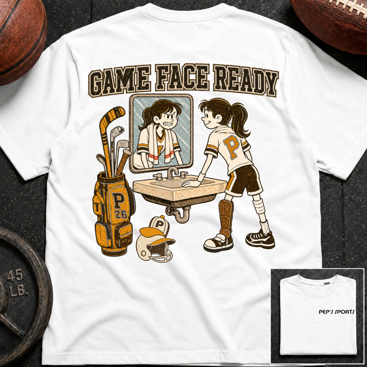Pepper - Game Face Ready