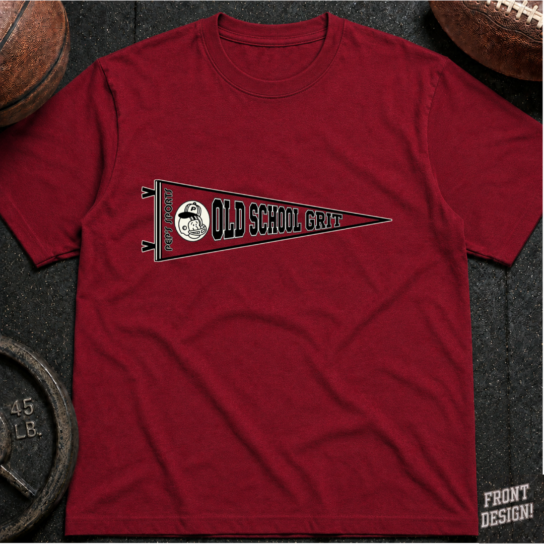 Old School Grit Pennant