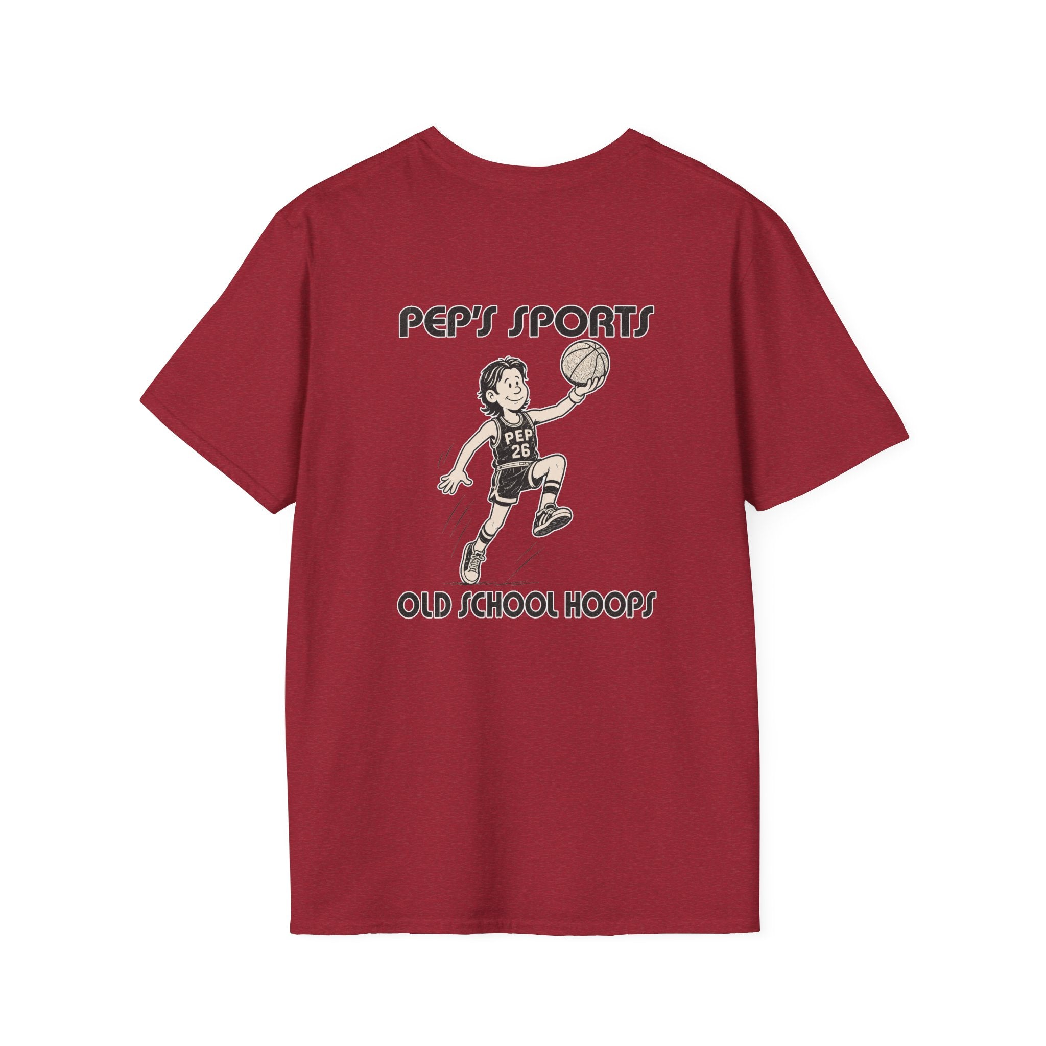 Pep Basketball Old School Hoops T-Shirt