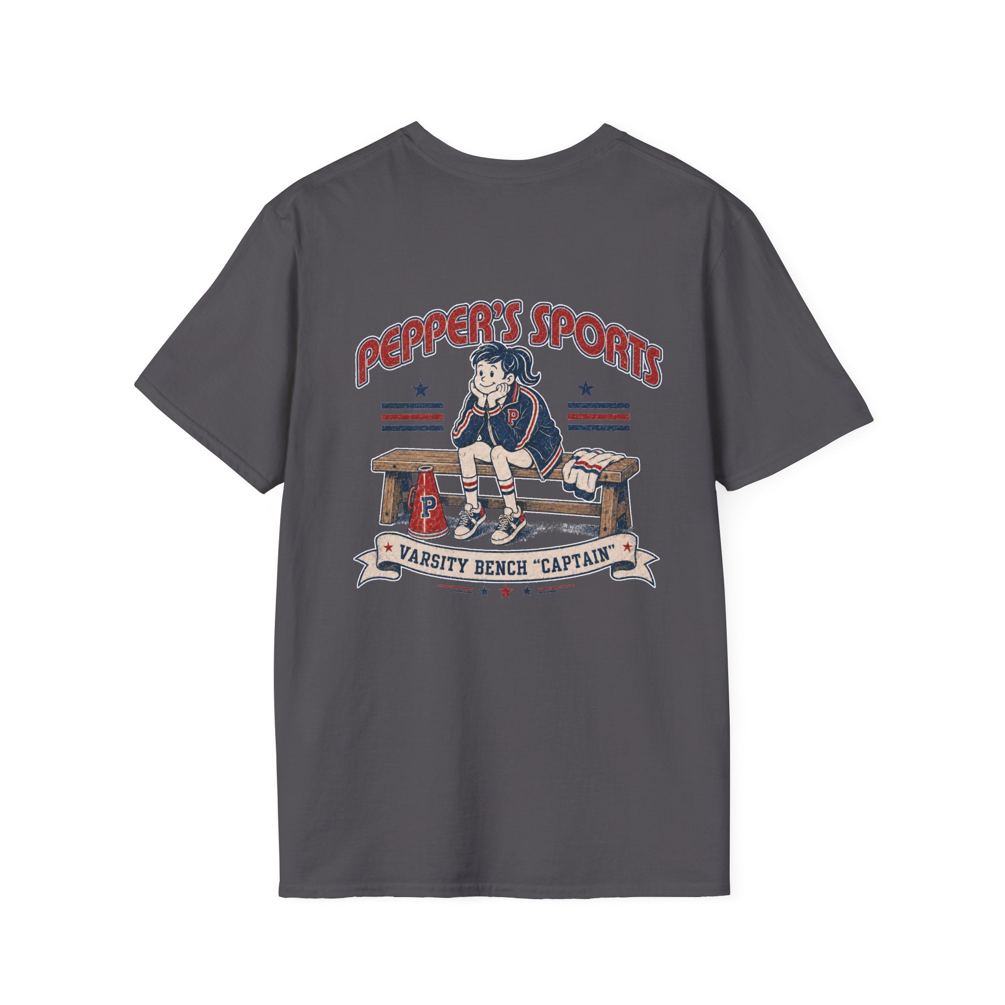 Varsity Bench Captain Pepper T-Shirt