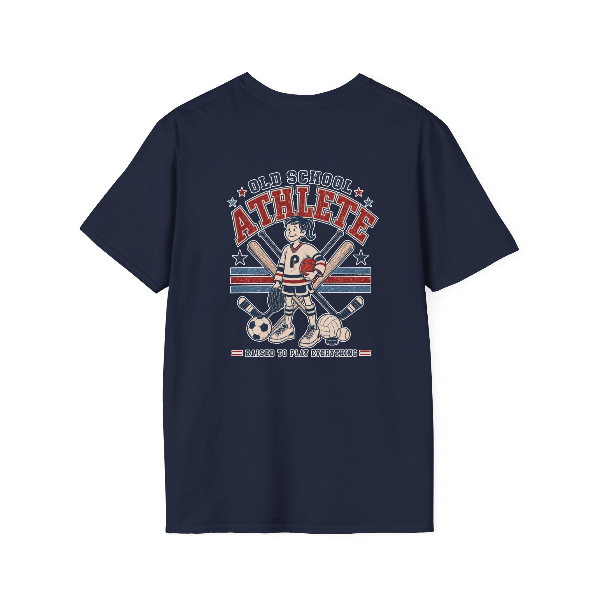Old School Athlete Pepper T-Shirt