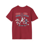 One Kid Three Sports Track Tennis Soccer Pepper T-Shirt