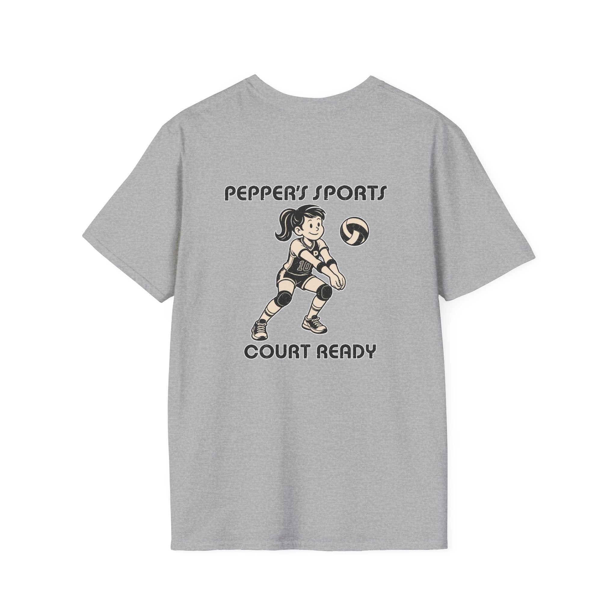 Pepper Volleyball Court Ready T-Shirt