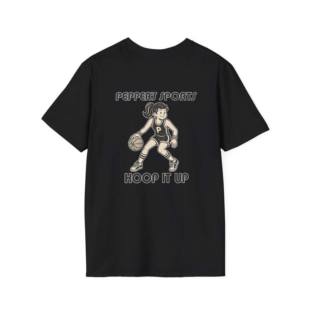 Pepper Basketball Hoop It Up T-Shirt