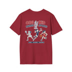 One Kid Three Sports Tennis Volleyball Basketball Pepper T-Shirt