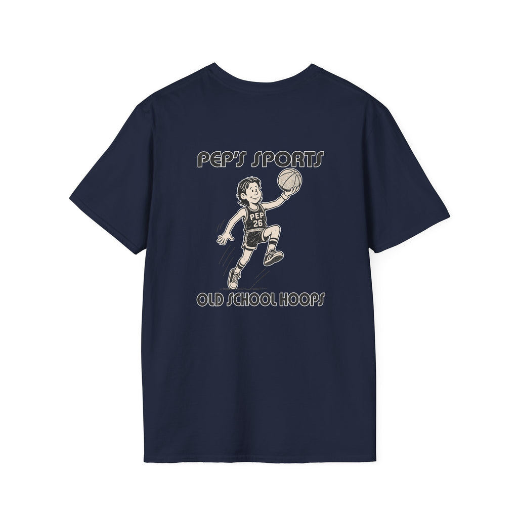 Pep Basketball Old School Hoops T-Shirt