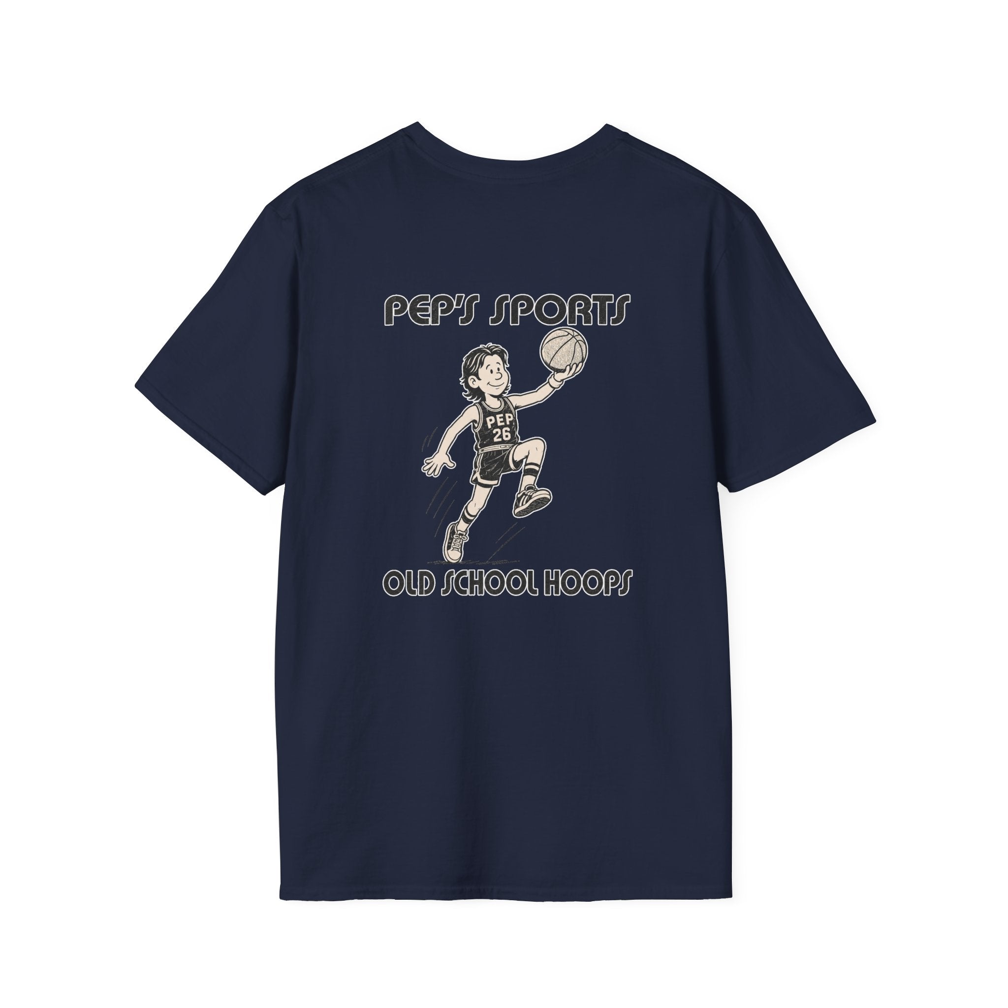 Pep Basketball Old School Hoops T-Shirt