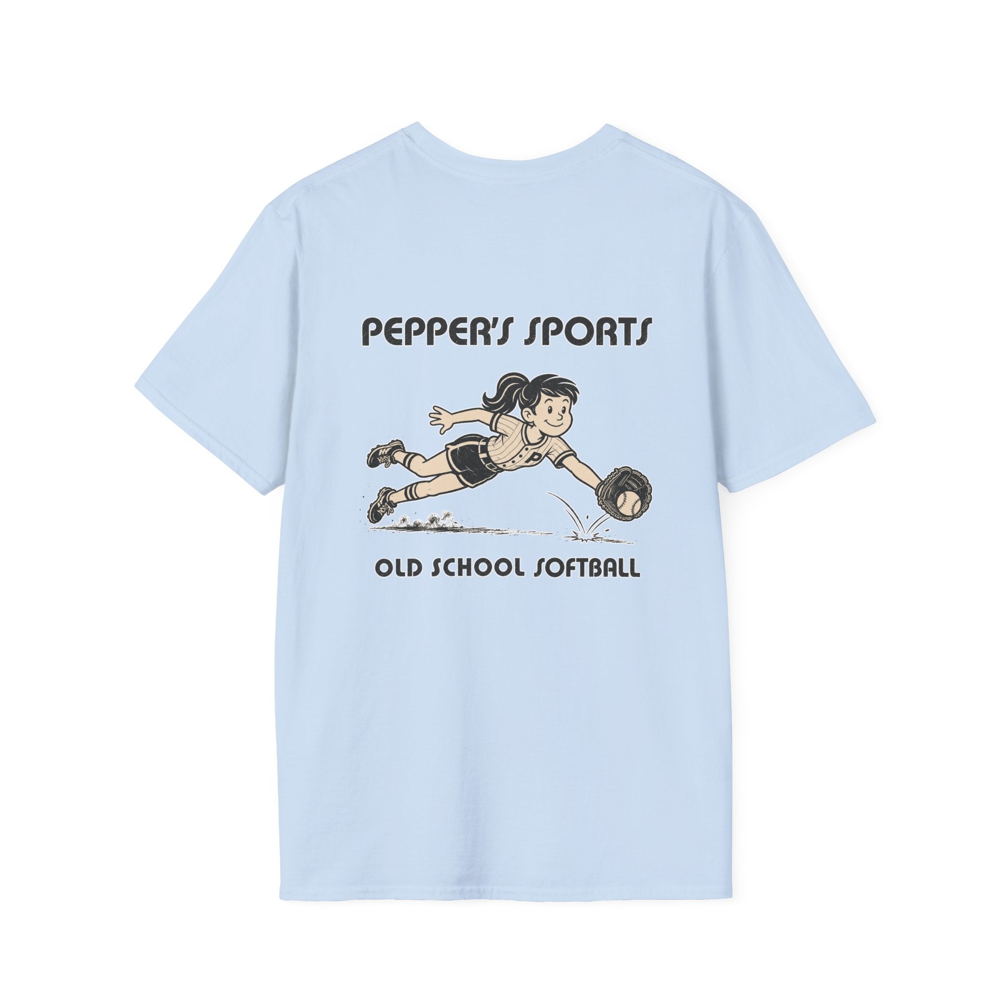 Pepper Softball Old School T-Shirt