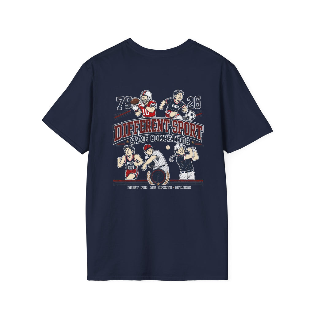 Different Sport Same Competitor 02 Pep T-Shirt