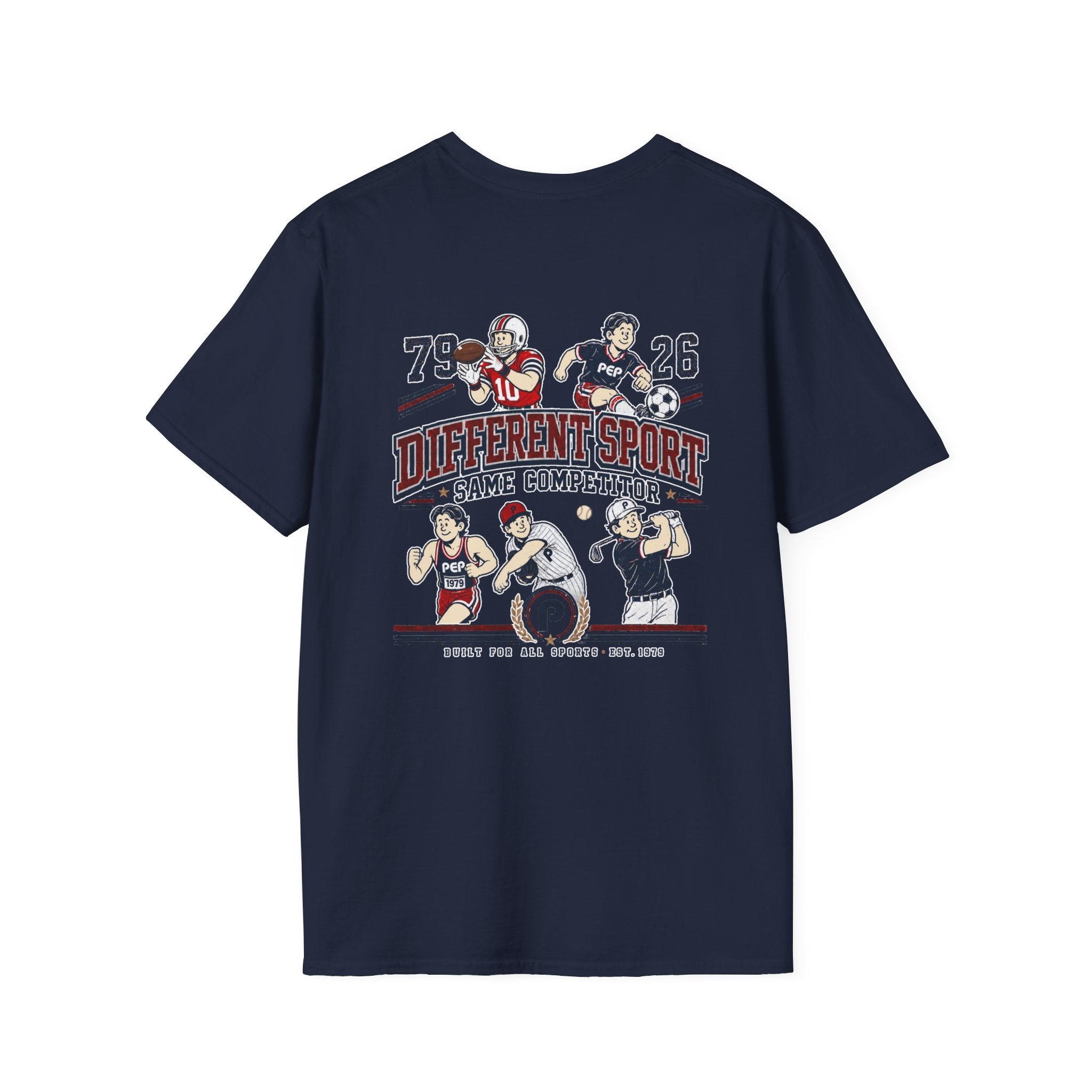 Different Sport Same Competitor 02 Pep T-Shirt
