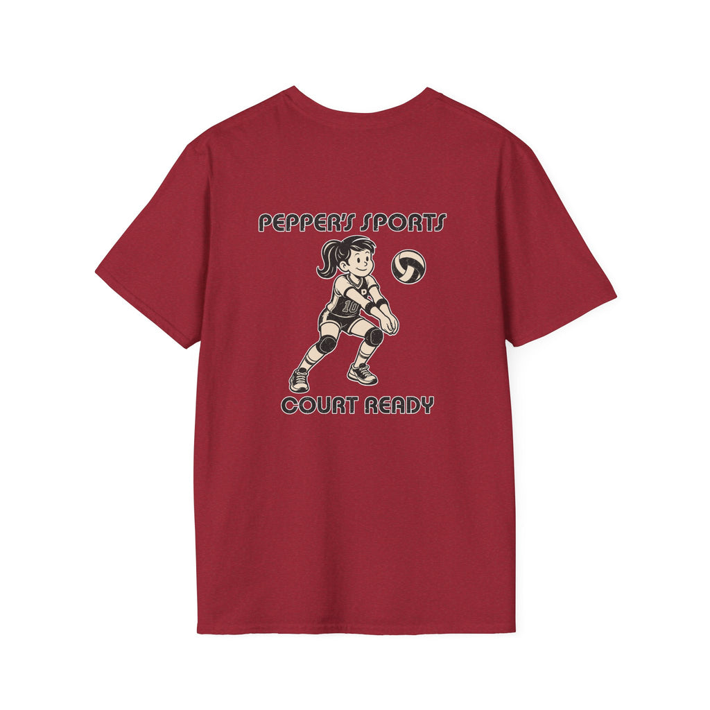 Pepper Volleyball Court Ready T-Shirt