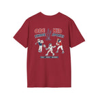 One Kid Three Sports Golf Tennis Baseball Pep T-Shirt