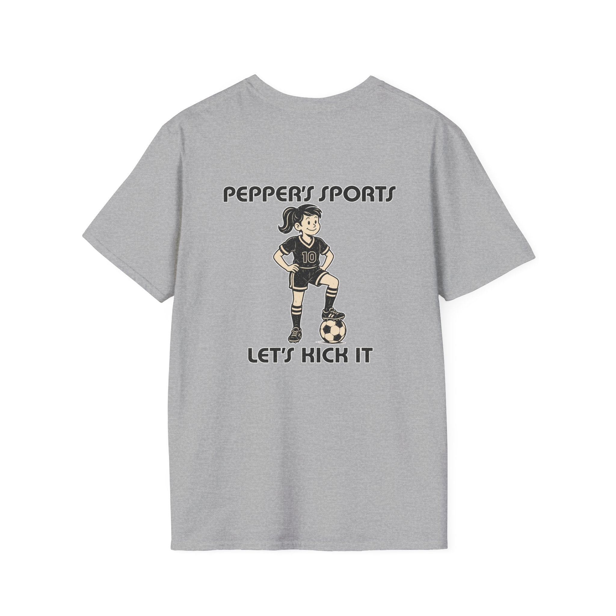 Pepper Soccer Let's Kick It T-Shirt