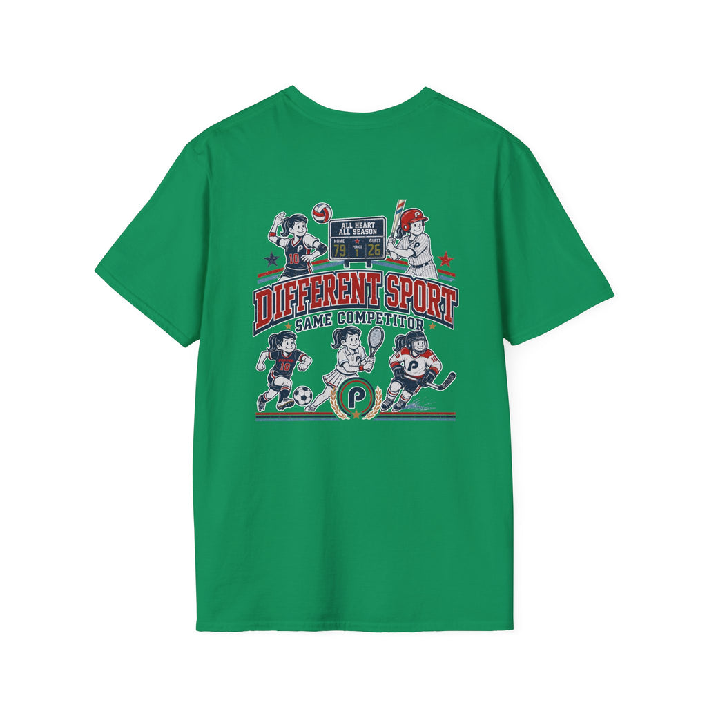 Different Sport Same Competitor 01 Pepper T-Shirt