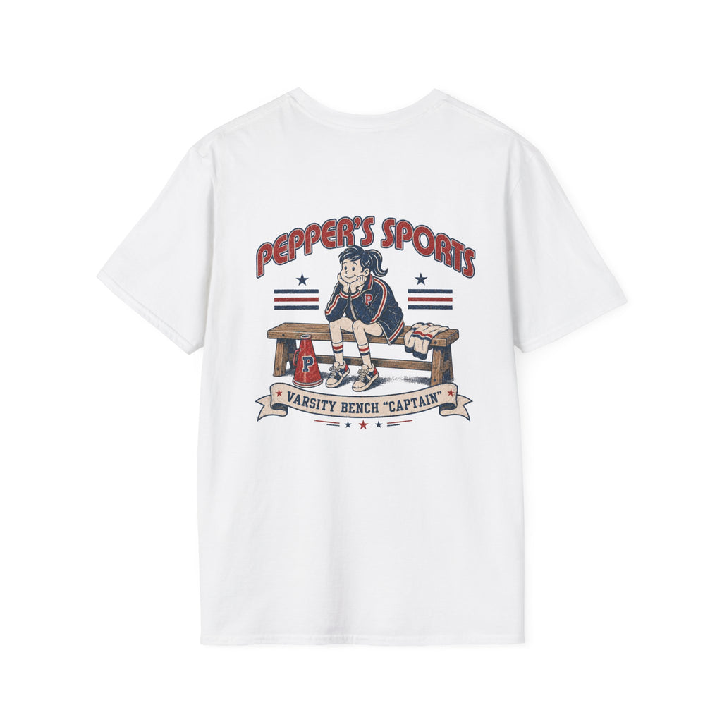 Varsity Bench Captain Pepper T-Shirt