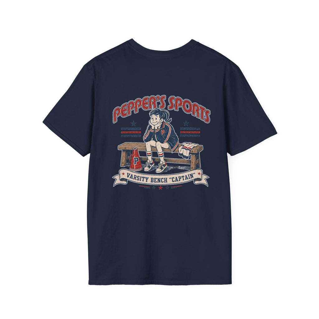 Varsity Bench Captain Pepper T-Shirt