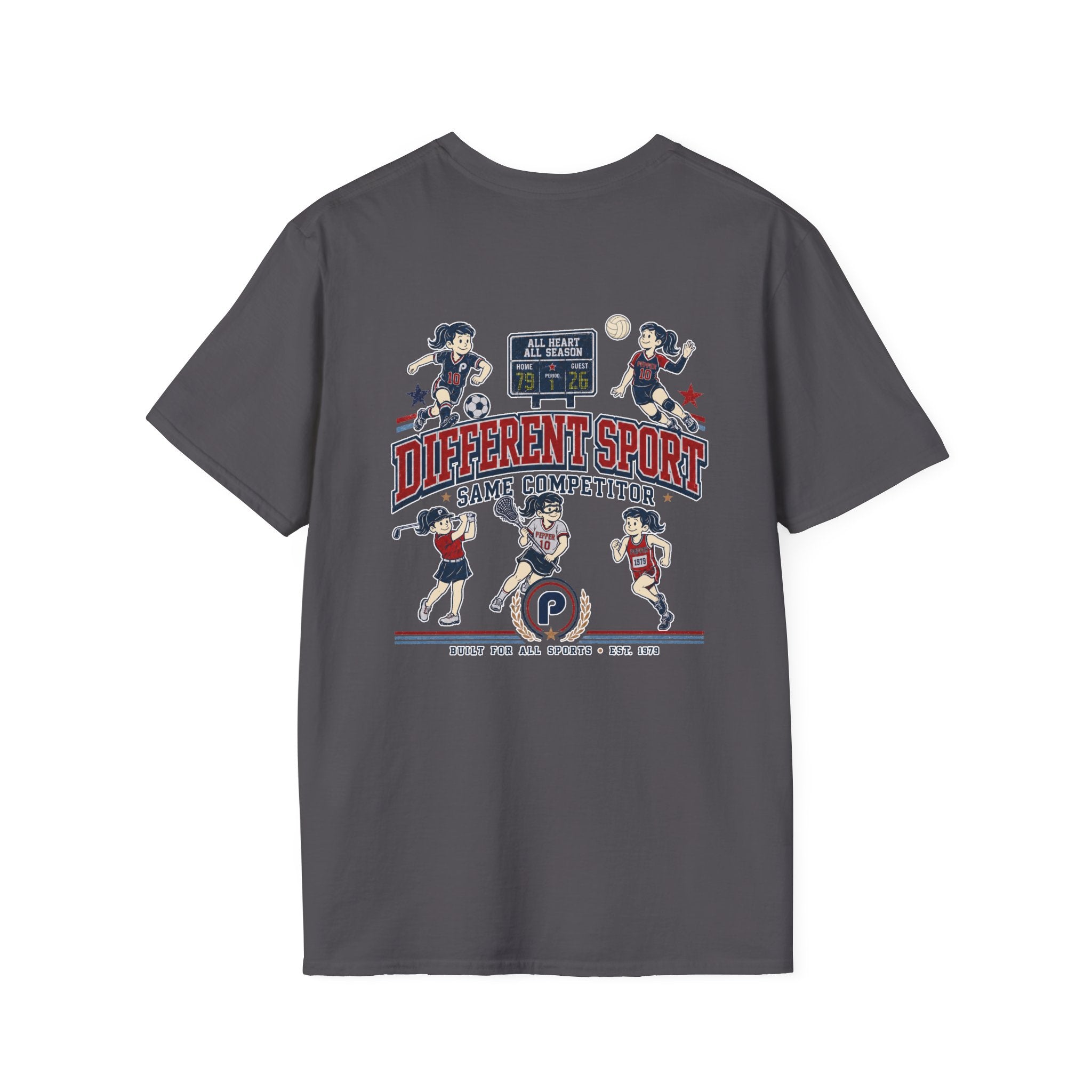 Different Sport Same Competitor 02 Pepper T-Shirt