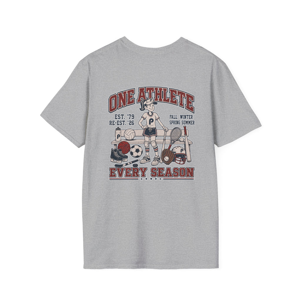 One Athlete Every Season Pepper T-Shirt