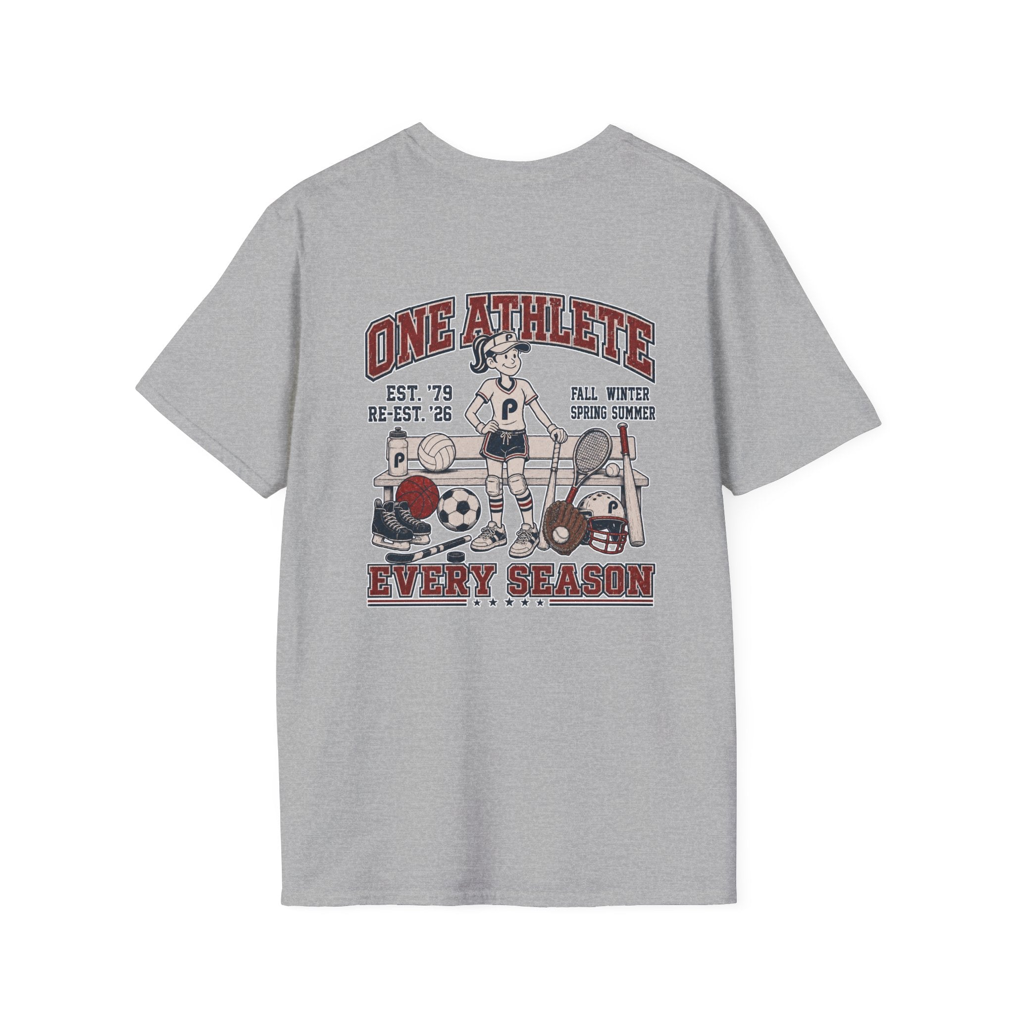 One Athlete Every Season Pepper T-Shirt