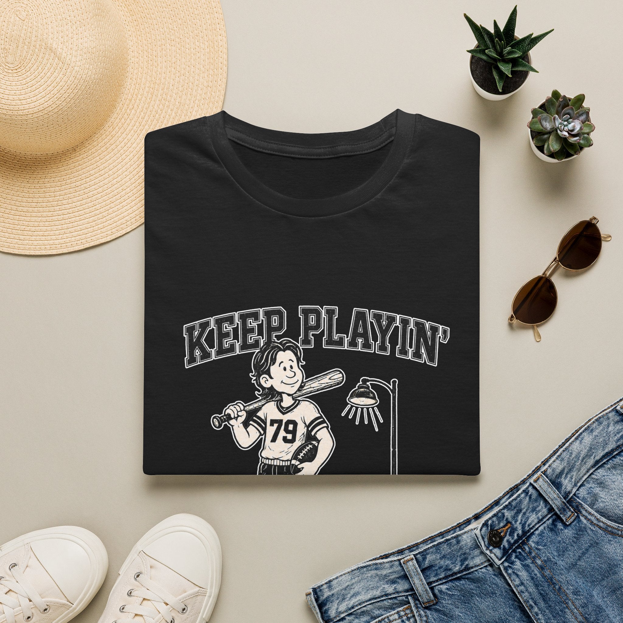 Keep Playin Til The Lights Come On - Pep T-Shirt