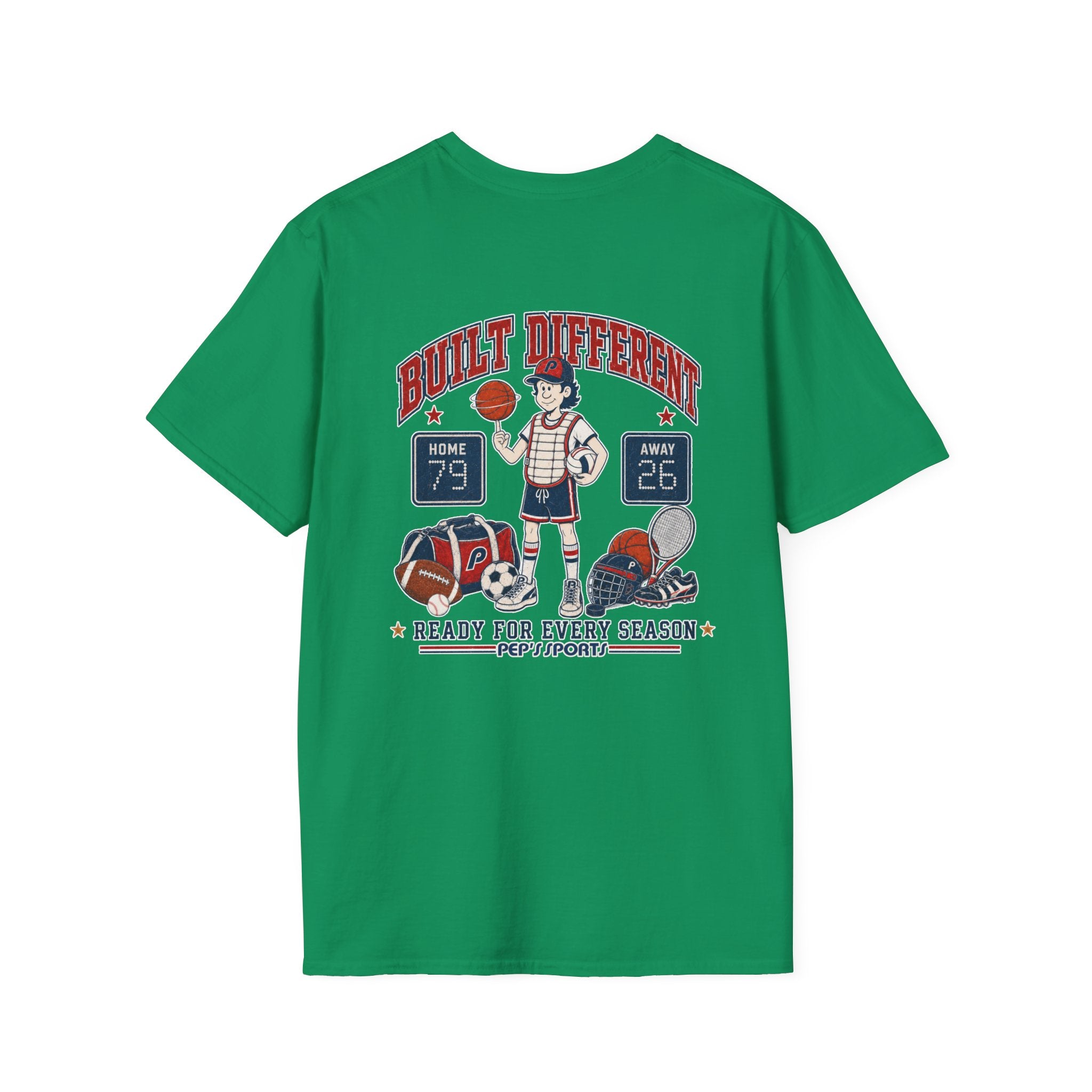 Built Different Ready For Every Season Pep T-Shirt