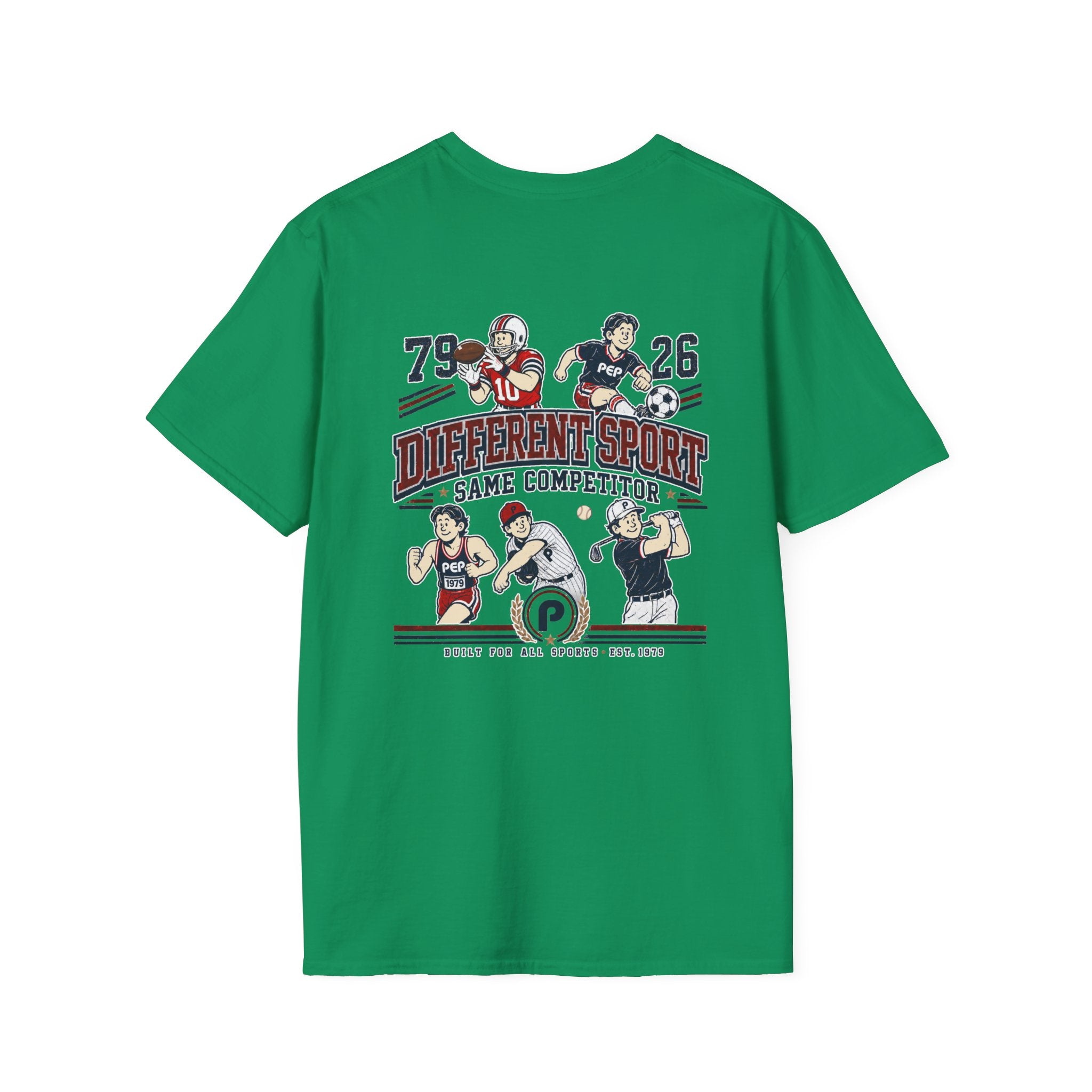 Different Sport Same Competitor 02 Pep T-Shirt