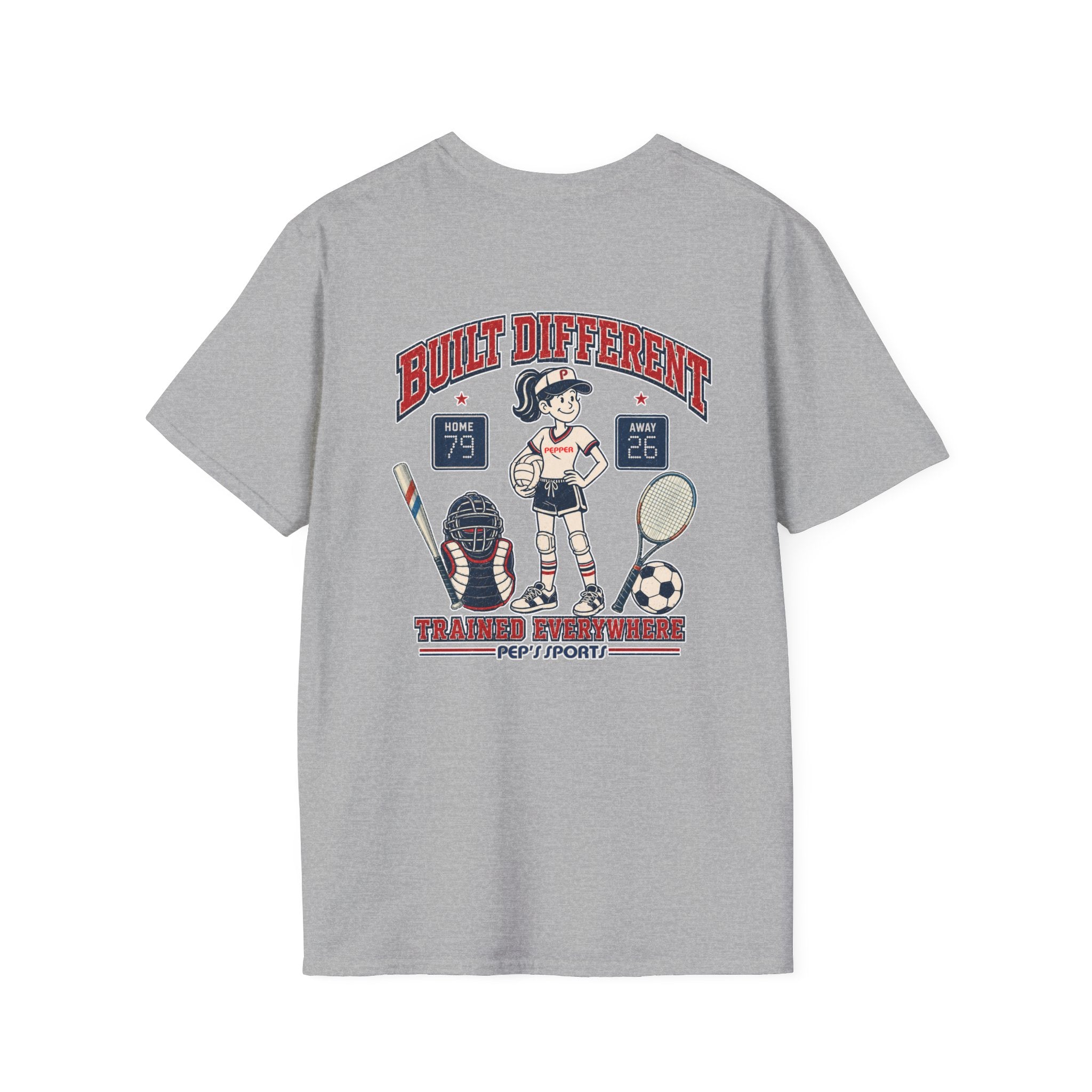 Built Different Pepper T-Shirt