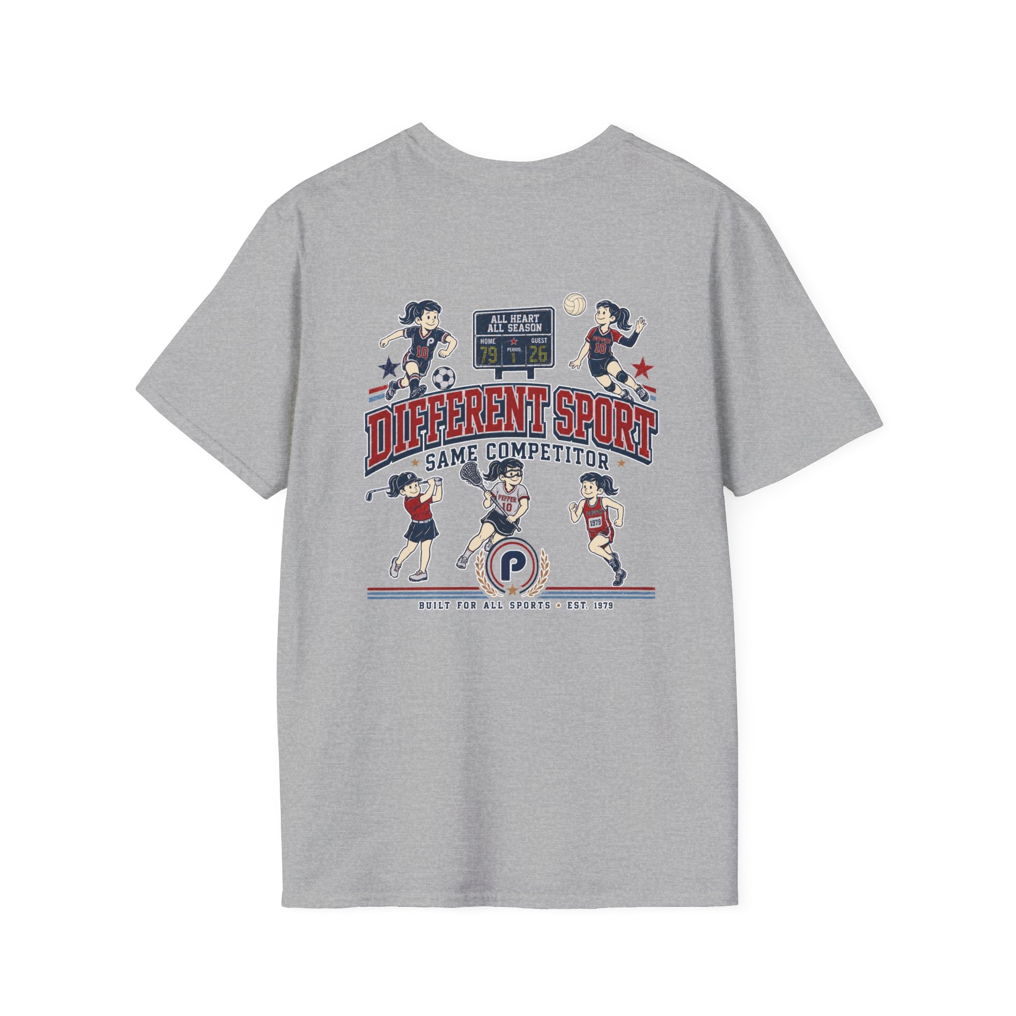 Different Sport Same Competitor 02 Pepper T-Shirt