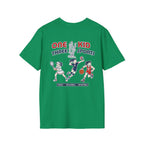 One Kid Three Sports Tennis Volleyball Basketball Pepper T-Shirt