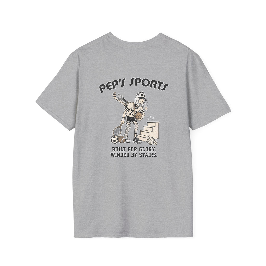 Built For Glory Winded By Stairs - Pep T-Shirt