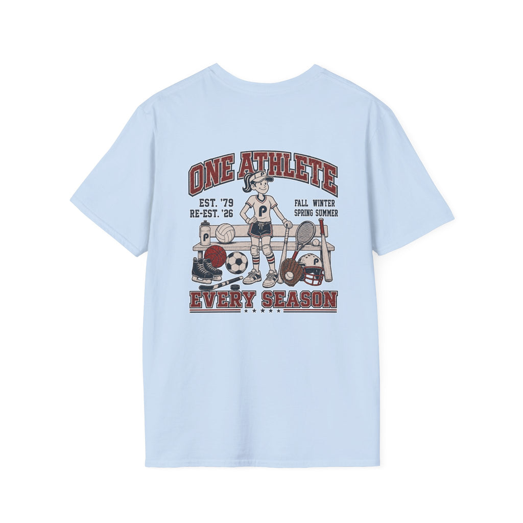 One Athlete Every Season Pepper T-Shirt