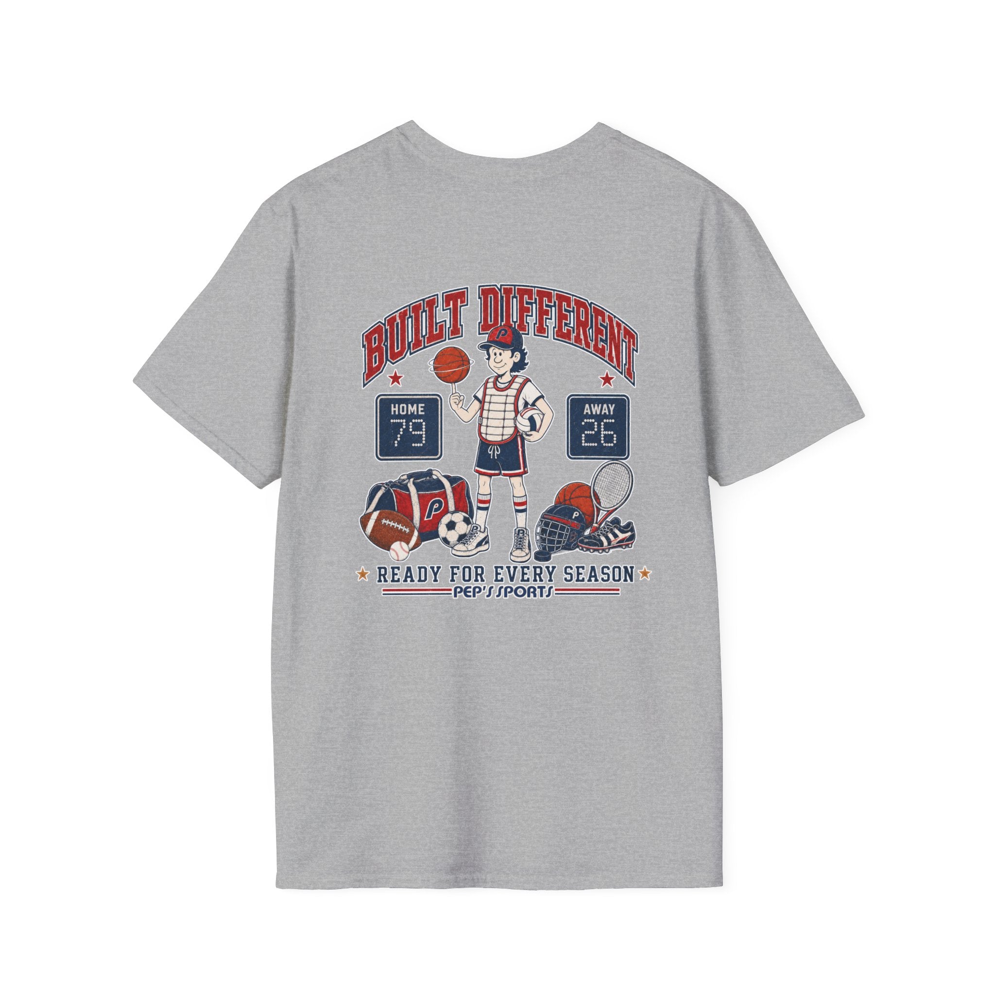 Built Different Pep T-Shirt
