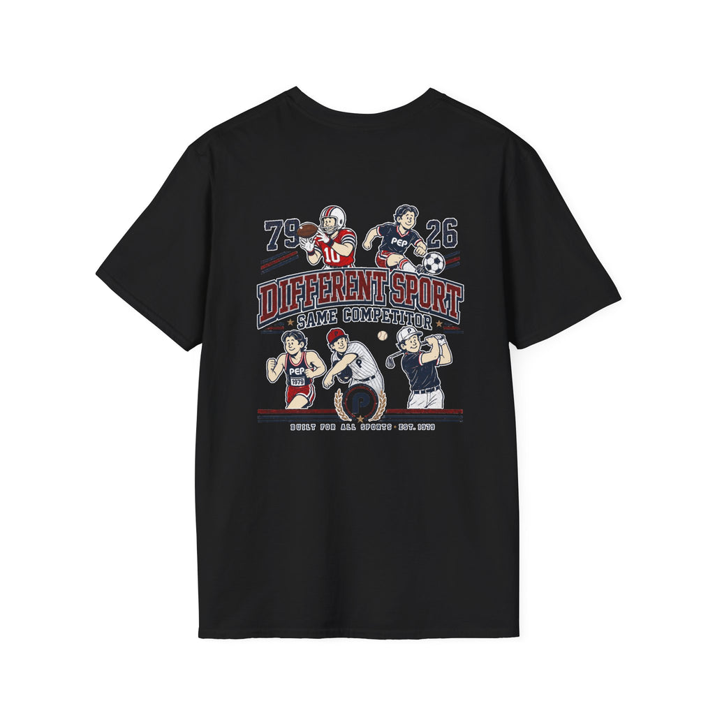 Different Sport Same Competitor 02 Pep T-Shirt