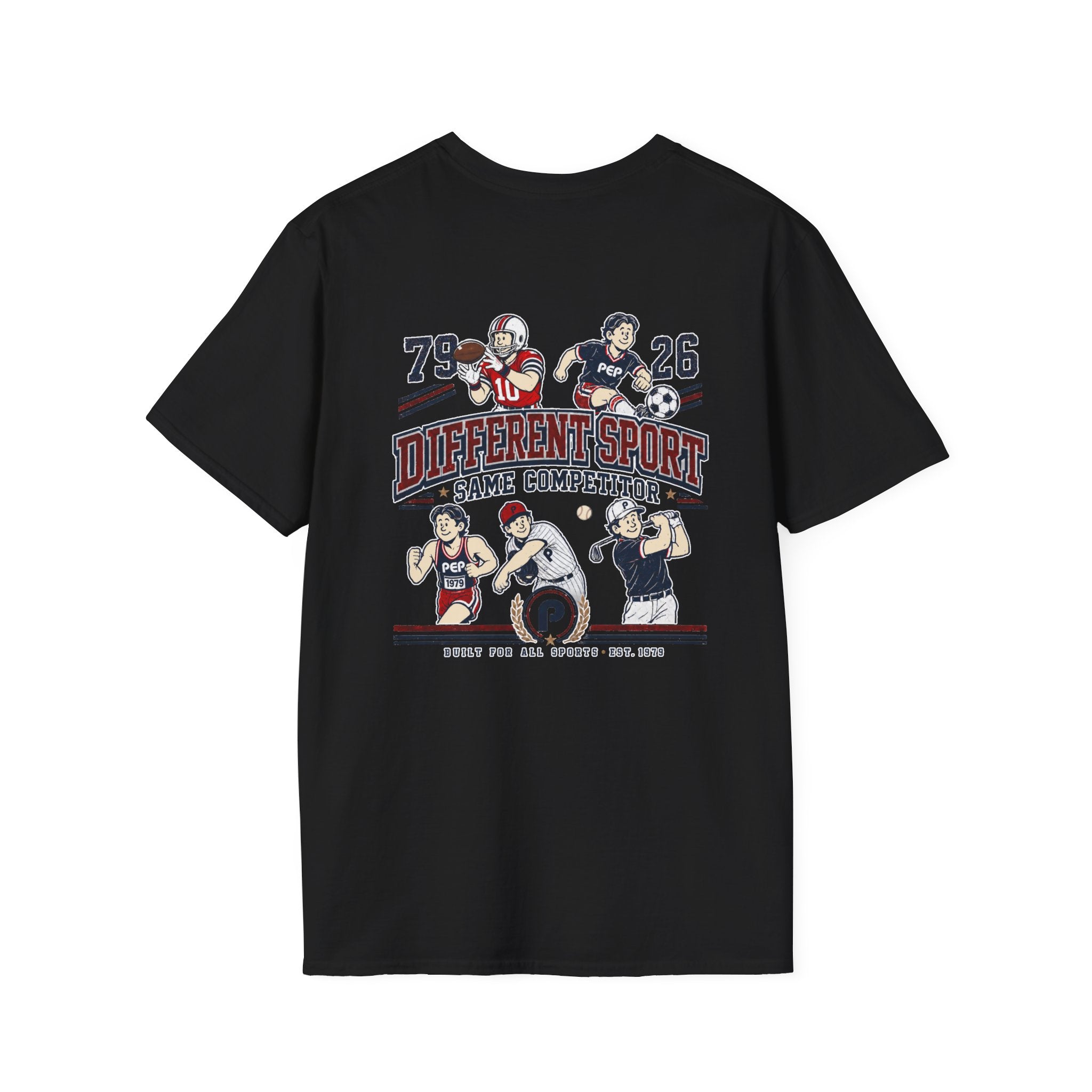 Different Sport Same Competitor 02 Pep T-Shirt