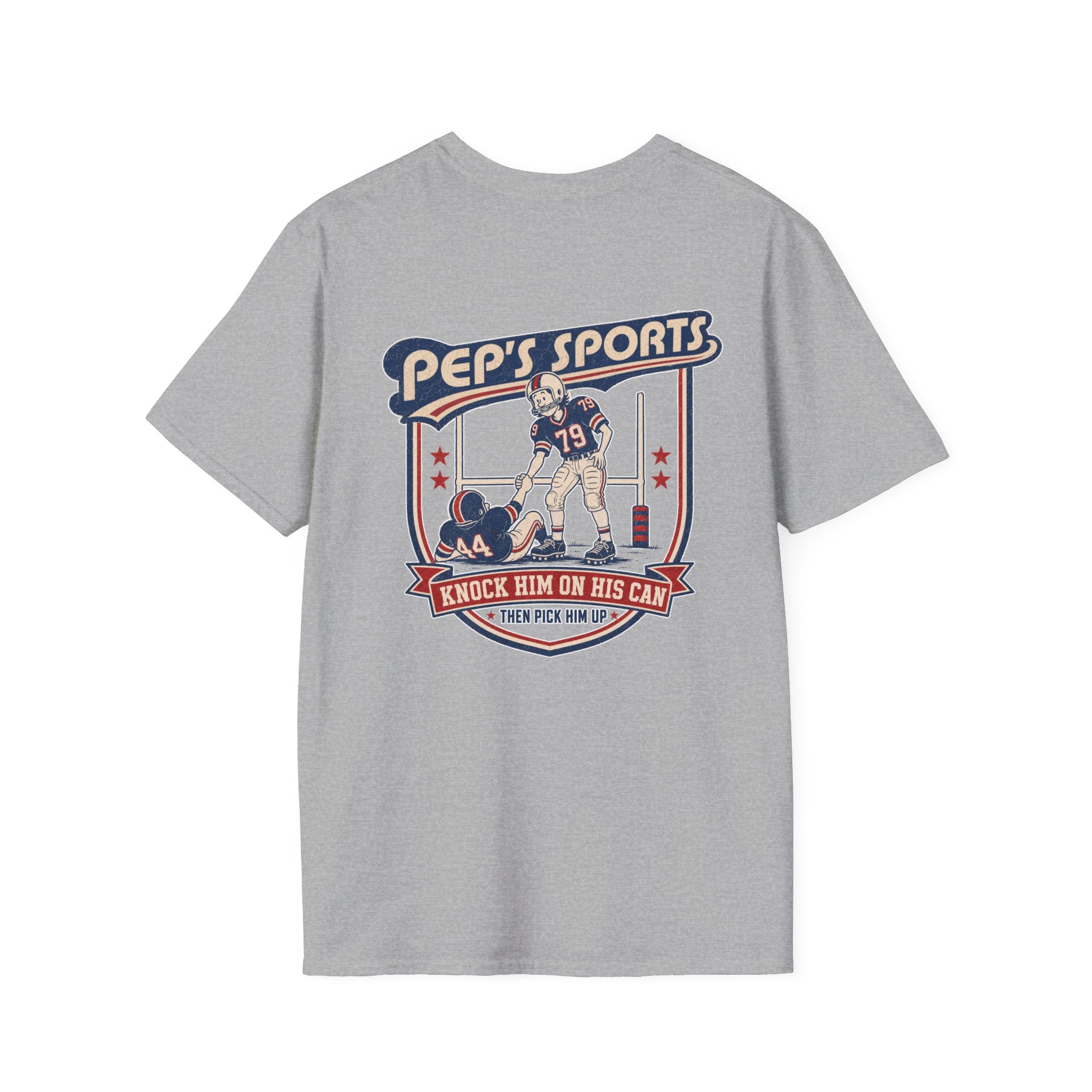Knock Him On His Can Pep T-Shirt