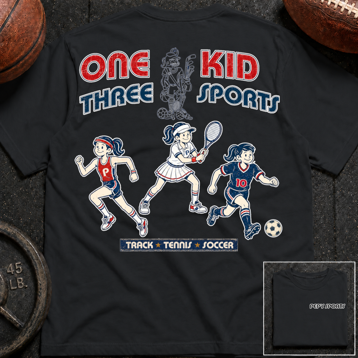 Pepper - 1 Kid 3 Sports TR/TN/SO