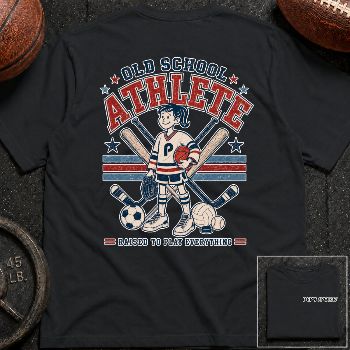 Pepper - Old School Athlete