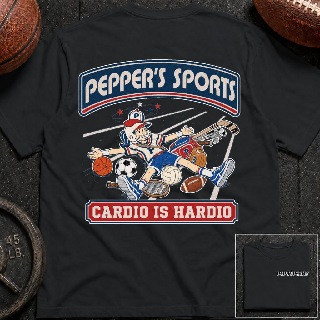 Cardio Is Hardio Pepper '26 T-Shirt