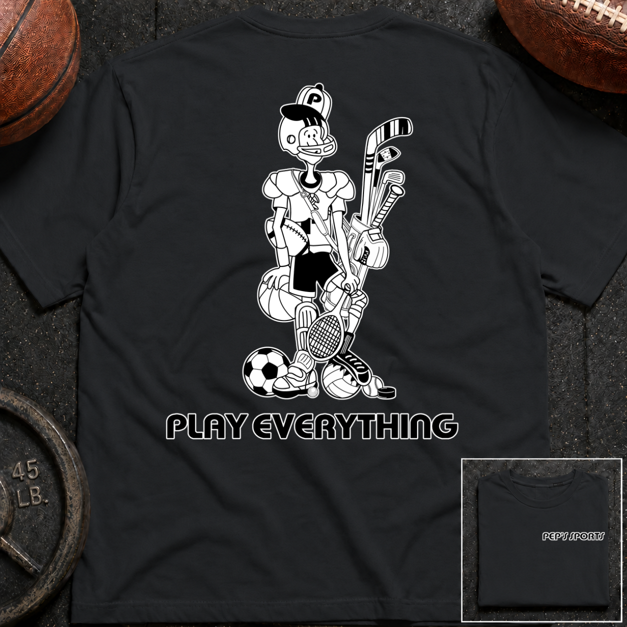 Pep's Sports '26 Play Everything T-Shirt