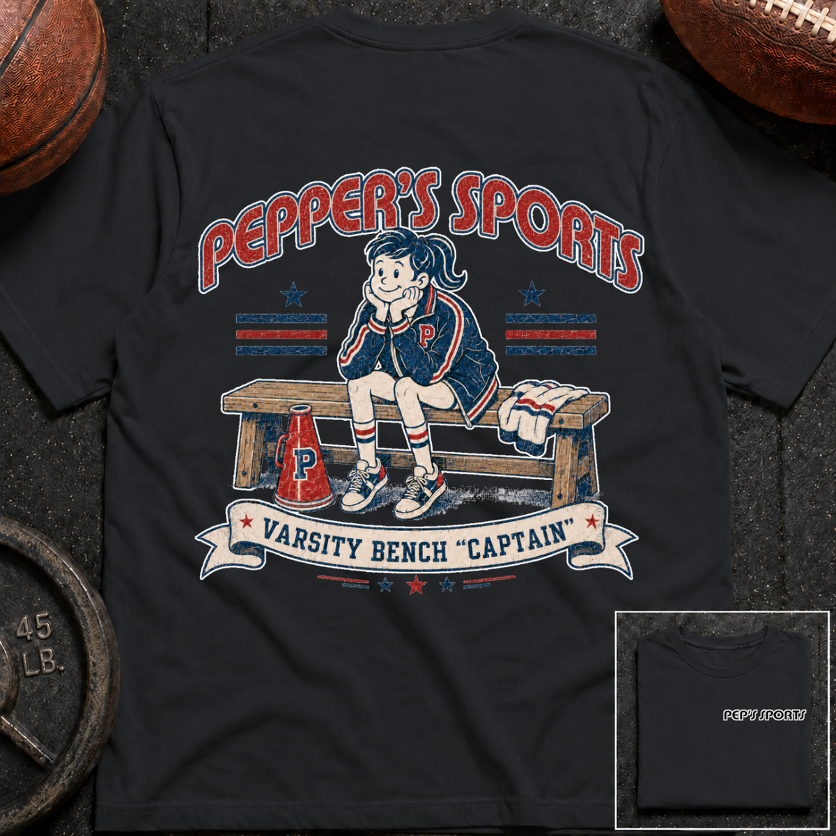 Pepper - Varsity Bench Captain